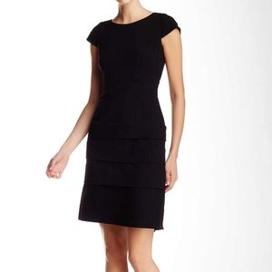 Tahari cap sleeve sheath dress